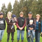 The Alderton family from Waitahuna, Otago winners of the Ballance Farm Environment Awards (from...