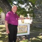 The Anglican vicar of Wakatipu, the Rt Rev Dr David Coles. Photo by Henrietta Kjaer.