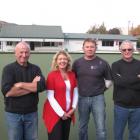 The Arrowtown Bowling Club building committee is made up of  (from left)  club secretary Rob...