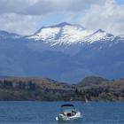 The avalanche track on Fog Peak, as viewed yesterday from Lake Wanaka. Photo by Matthew Haggart.