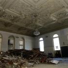 The bank chamber of the 130-year-old former Bank of New Zealand building, in Princes St, Dunedin,...