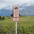 The boundary for freedom campers on Mt Aspiring Rd, Wanaka, has been moved further from Wanaka....