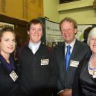 The Bradfield family, (from left), Amy, Phil, Grant, and Karen, at the New Zealand Century Farm...