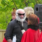 The Buckingham Belles, who judged the Arrowtown beard-growing contest yesterday,  took a liking...
