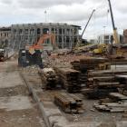 The Christchurch  rebuilding is creating interest in the fortunes of Fletcher Building. Photo by...