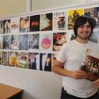 The cover designs of Critic art director Andrew Jacombs have won international praise. Photo by...