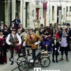 The cover of AA Directions autumn magazine, featuring Oamaru's Steampunk society, surrounded by...