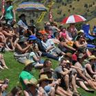 The crowd at the Millers Flat Rodeo on Boxing Day. Photo by Gregor Richardson.