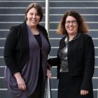 The Dunedin City Council has recruited Kristy Rusher (left) and Karilyn Canton to provide in...