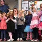 The Dunedin Hospital Early Child Care Centre pupils perform at the Countdown Kids 2015...