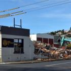 The former Royal Tavern building on Main South Rd, Green Island, is  demolished to make way for a...