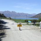 The gate erected last year on Mead Rd which barred access to the Doc camping area at Kidds Bush....