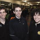 The Gold Coast Dodds brothers (from left) Andrew, Jordan and Matthew who competed in figure...
