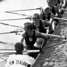 The hero: Noted Oamaru Rowing Club coach Russell "Rusty"  Robertson (left), who coached the 1972...