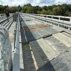 The Kawarau Falls bridge last week after two weeks of repair work. Photo by Christina McDonald.