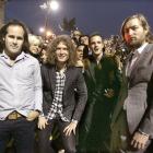 The Killers are (from left) Ronnie Vannucci, Dave Keuning, Brandon Flowers and Mark Stoermer.