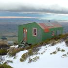 The Leaning Lodge hut. Photo by ODT.