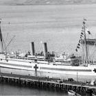 The Maheno at Port Chalmers in 1915. Photo by Ian Farquhar.