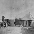 The Melbourne St site set up in Queenstown by an American scientific party for the observation of...