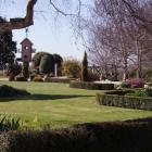 The Momona garden of Joy and Digby Flockton is defined by box hedging.