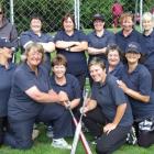 The N.O. Goers softball team, which gets together every two years for the Masters Games in...