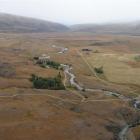 The Nevis Valley floor above Nevis Crossing. Most of the land in the foreground, including much...