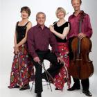 The New Zealand String Quartet(from left)Helene Pohl, Douglas Beilman, Gillian Ansell and Rolf...