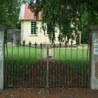 The old Tuapeka Mouth School and memorial gates, which may get a category II historic place...