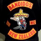 The patch of outlaw motorcycle gang Bandidos, which has attracted members from rival Dunedin...