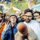 The Phoenix Foundation (from left): Luke Buda, William Ricketts, Conrad Wedde, Chris O'Connor,...