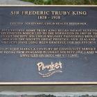 The plaque.