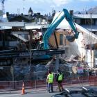 The Plaza Arcade was no more last Friday. The section of footpath is likely to be closed until...