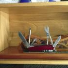 The pocketknife belonging to Mr Taylor's brother, Guy.