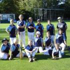 The Queenstown Primary School Boys years 7 and 8 cricket team is (back, from left) Angus Herron ...