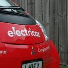 The recently released Mitsubishi i-MiEV, a small four-seater saloon with a range of about 150km...