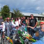 The redeemed Christian Motorcycle Ministry visit the Wakatipu Retirement Home  in Queenstown last...