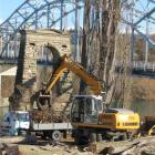 The removal of about 20 rotten trees next to the bridge into Alexandra on State Highway 8 will...