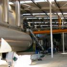 The rendering drier in the new rendering plant at Alliance Group's Lorneville plant. Photo by...
