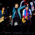 The Rolling Stones perform during their concert in Singapore at the weekend. Photo Reuters