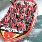 The royal couple will test their nerves with a ride on the Shotover Jet. Photo / APN