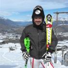 The runner-up in Wednesday's Winter Games men's slalom at Coronet Peak, Rainer Schoenfelder, of...
