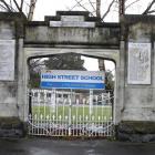 The school gateway. Photo by Jane Dawber.