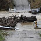 The Shag River covers Craig Rd near Palmerston.