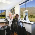 The Southern Institute of Technology's hairdressing salon has a spectacular view of the...