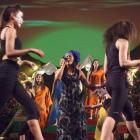 The spectacular starts with The Circle Of Life, from the movie The Lion King, sung by Anita Haira.