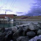 The Tekapo B power station, which sits in Lake Pukaki. The hydro-electricity station is fed by a...