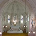 The Teschemakers chapel altar.