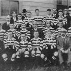 The touring 1905 Australian rugby team. Photo by the <i>Otago Witness</i>.