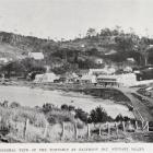 The township at Halfmoon Bay, Stewart Island. - Otago Witness, 11.5.1910.