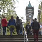 The University of Otago campus was back to normal yesterday after a shooting threat kept many...